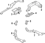 Genuine Nissan Hvac Duct Adapter 27865-6sa0a. Fixed Price $24.00.