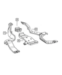 Genuine Mopar Floor Duct 55056920ab. Fixed Price $31.18.
