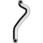 19297 Gates Heater Hose For Lexus Ls430 Jeep Liberty 2002-2006. Fixed Price $40.46.
