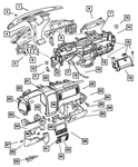 Genuine Mopar Air Conditioning & Heater Outlet 5gz121dvab. Fixed Price $33.17.