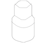 Genuine Nissan A/c Service Valve Cap 92499-ez50a. Fixed Price $34.05.