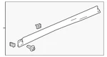 Genuine Honda Garnish Assembly R Side Sill 71800-t0g-a01. Fixed Price $184.09.