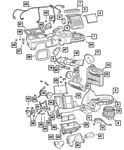 Genuine Mopar Power Module 68052436aa. Fixed Price $65.72.