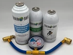 Envirosafe R134a Replacement Refrigerant, Oil Charge, Proseal, Gauge Kit. Fixed Price $52.99.