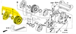 Genuine Oem Honda 38900-rza-014 A/c Compressor Clutch Pulley Set 2007-2011 Cr-v. Fixed Price $349.99.