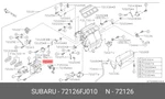 Genuine Oe Cover 72126fj010 For Subaru 72126-fj010. Fixed Price $20.47.