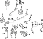 Genuine Audi Shut-off Valve 1ea-816-702-e. Fixed Price $114.55.