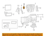 Chrysler Oem 07-21 200 Evaporator Heater Components-actuator 68018109aa. Fixed Price $163.00.