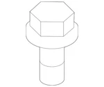 Genuine Nissan A/c Compressor Bolt 11916-3z010. Fixed Price $10.97.