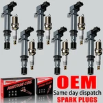 6x Oem Ignition Coil + Spark Plug For Jeep Liberty Dodge 2004-2008 3.7l V6 Uf270. Fixed Price $40.27.