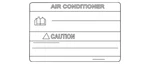 Genuine Nissan Ac Label 27090-e953a. Fixed Price $6.87.