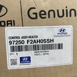 Hyundai Genuine Parts 97250-f2ah0-ssh Heater Control Assembly. Fixed Price $395.60.
