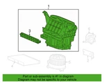 Honda 79305-t2f-a01 Hvac Blower Assembly For 15-17 Accord Sedan New Genuine. Fixed Price $134.97.