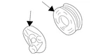 Genuine Mitsubishi Clutch & Pulley Mn185235. Fixed Price $118.89.