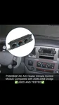 Oem 2006 2007 Dodge Ram 1500 Manual Ac Temperature Switch Tested. Fixed Price $102.00.