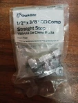 1/2"x3/8" St Ball Valve -fips1238z (o). Fixed Price $4.00.