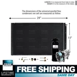 Ac Kit Universal Evaporator Underdash Unit Compressor And Condenser 13 X 24. Fixed Price $359.99.