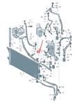 New Audi Q5 Fy A/c Refrigerant Line 80a816721ap. Fixed Price $203.33.