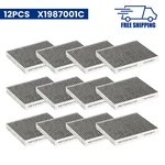 X1987001c 12 Pcs Cabin Air Filter For Kenworth Peterbilt Replace Af1815p Pa30093. Fixed Price $79.99.