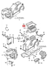 Genuine Vw Audi Beetle Cabrio Cabriolet Bettle Bora Frame 1j0819648a. Fixed Price $35.09.