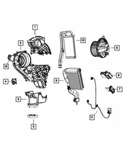 Genuine Mopar 2009-2010 Dodge Journey Front Blower Motor Resistor 68038192aa. Fixed Price $55.07.