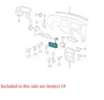 2000-2003 Ford Ranger Hvac Temperature Control Panel Used Yl5h19e764a Oem. Fixed Price $59.99.