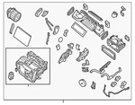 Genuine Nissan Hvac Unit Case Assembly 27210-4at5c. Fixed Price $555.45.