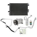 A/c Kit W/ Ac Compressor Condenser & Drier For Chrysler Sebring. Fixed Price $442.41.