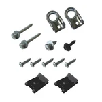 Under Dash Duct Center Vent Distribution Kit Light Brackets 1969-72 Lemans 16pc. Fixed Price $40.00.