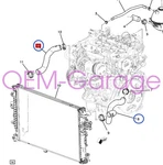 85135096&85135098 Radiator Coolant Hose Kit For 2016-2024 Chevrolet 1.5t Malibu. Fixed Price $68.50.