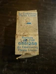 Nos Delco #15-2109 Gm #6551258 Air Conditioning Thermal Limiter. Fixed Price $13.00.