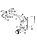 Genuine Mopar A/c Line O Ring 5140444aa. Fixed Price $11.70.