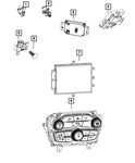 Genuine Mopar Vehicle Feature Controls Center Stack 68250218ac. Fixed Price $340.52.