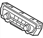 Heater Climate Temperature Control Oem 16-18 Kia Optimakia 1yr Wrnty. Fixed Price $65.00.