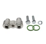 Vintage Air A/c Compressor Adapter Block 34108-vug; Gm A-6 To #10 & #8 Fittings. Fixed Price $49.95.