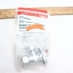 Sharkbite Angle Ball Valve Quarter Turn Brass 1/2" X 3/8" Compa128z. Fixed Price $7.79.
