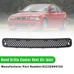 Hood Grille Center Vent Air Inlet 51132694723 For Bmw E46 M3 2001-2006 Us. Fixed Price $38.88.