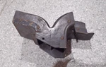 64-67 C2 Corvette Center Under Dash "y" Heater Box Duct-gm #3843640-survivor!. Fixed Price $199.95.