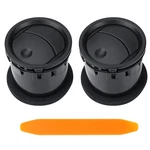 2pcs Ac Heater Air Vent/hvac Vent Duct, Black For Ford F150 04-2008 8l3z19893aa. Fixed Price $16.99.