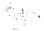 Mercedes-benz Gla X156 Heating Line Mounting Bracket A2465010120. Fixed Price $37.00.