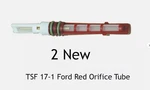 2 New Tsi Supercool 17-1 Fit Ford Red A/c Orifice Tubes For Yg-346, Yg-321. Fixed Price $14.43.