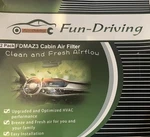 Fun-driving 2 Pack Fdmaz3 Cabin Air Filter. Fixed Price $10.50.