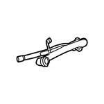 Genuine Mercedes-benz Oe Condensation Hose 297-832-04-00. Fixed Price $36.03.