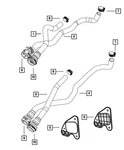 Genuine Mopar Heater Core Tubes Seal 68073583ac. Fixed Price $15.37.