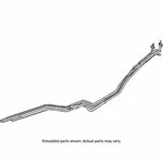 Genuine Gm Auxiliary Air Conditioning Evaporator Front Tube 84590963. Fixed Price $401.57.