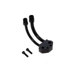Curved A/c Manifold Fitting For Sanden Sd-7 Style Compressor - Black. Fixed Price $67.91.