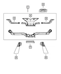 Genuine Mopar Floor Distribution Duct 55111300ab. Fixed Price $16.92.