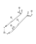 Genuine Mopar Heater Line O Ring 53013736aa. Fixed Price $10.16.