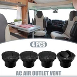 4pcs Universal 50mm Vent Air Outlet Rotating Round Ceiling For Car Bus Rv Atv. Fixed Price $20.09.