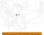 Gm Oem 04-24 Aura Condenser, Compressor Lines-discharge Hose Cap 25872391. Fixed Price $11.67.